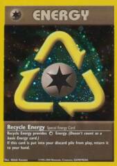 Recycle Energy - Reverse Holo - Wizards 2000 Promo